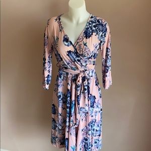 Pink Blush Maternity Dress